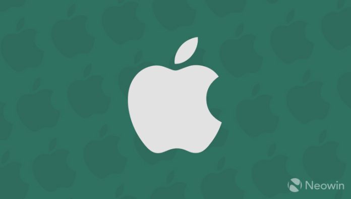 The Apple logo