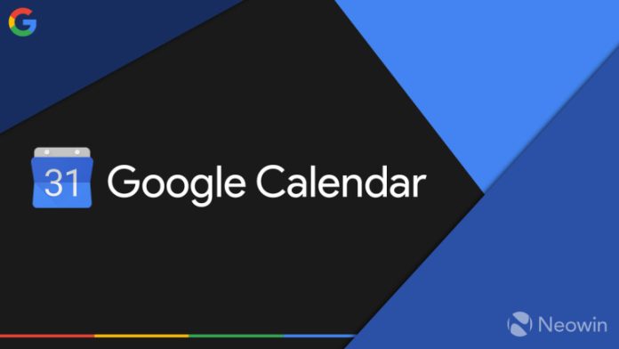 Google Calendar hero