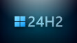 Windows 11 24H2 με φόντο κλίσης