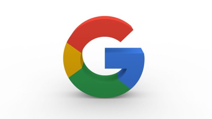 A graphical representation of Google logo