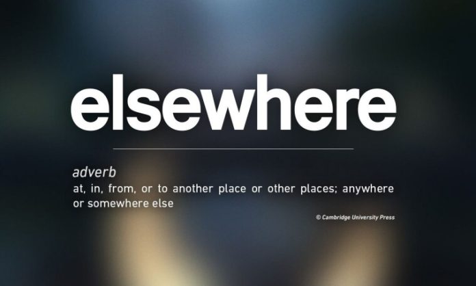 elsewhere