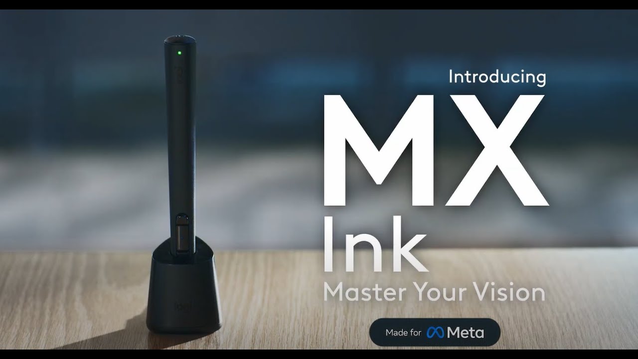 Παρουσιάζουμε τη Logitech MX Ink Mixed Reality Stylus για Meta Quest - YouTube