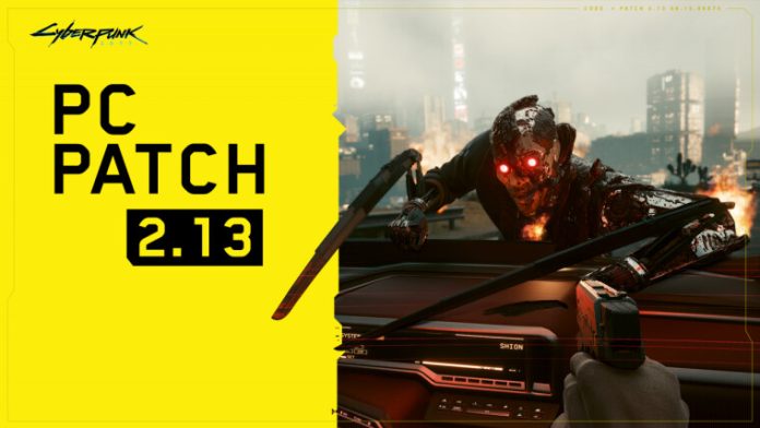 Cyberpunk 2077 213 update