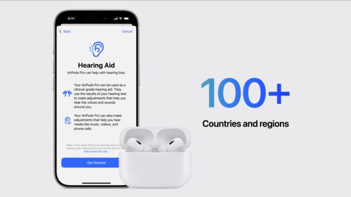 Apple AirPods Pro 2 Hearing Aid