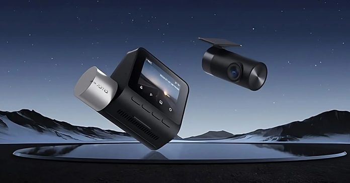 70mai Dash Cam A510 s 2K videom a podporou 4G LTE