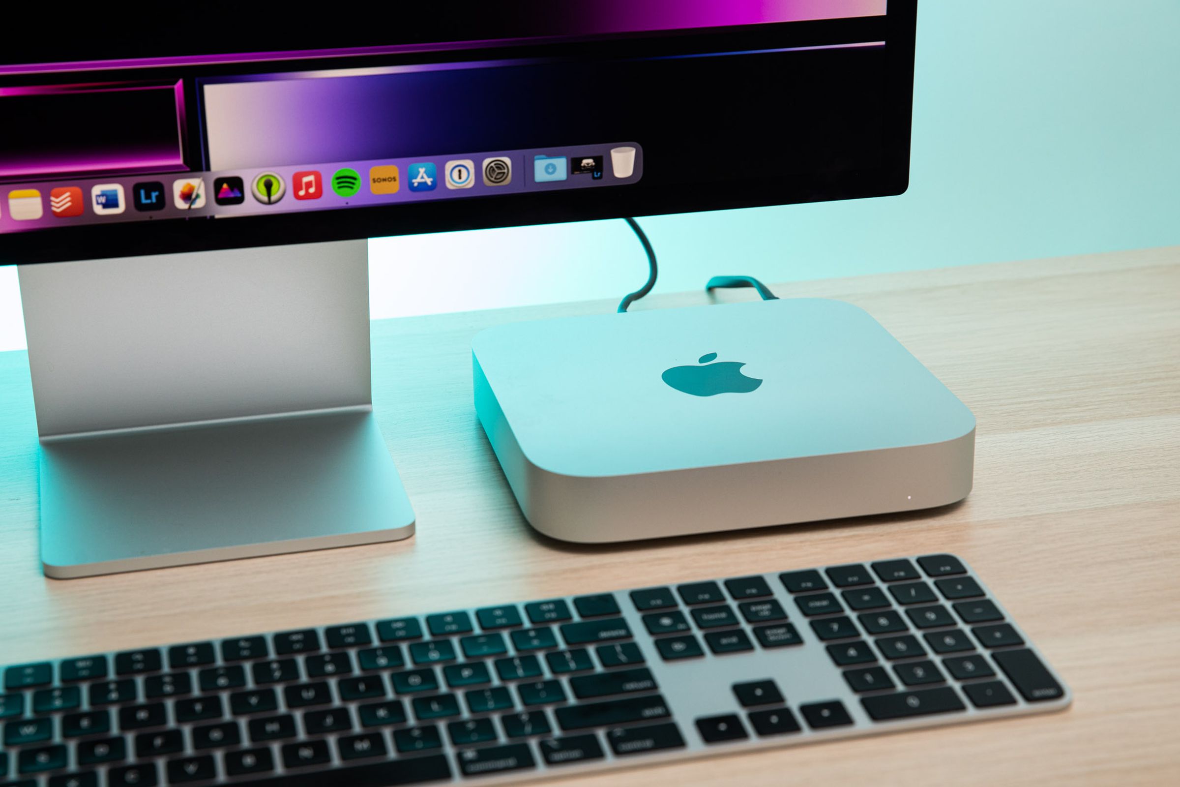 A photo of Apple's 2023 Mac Mini.