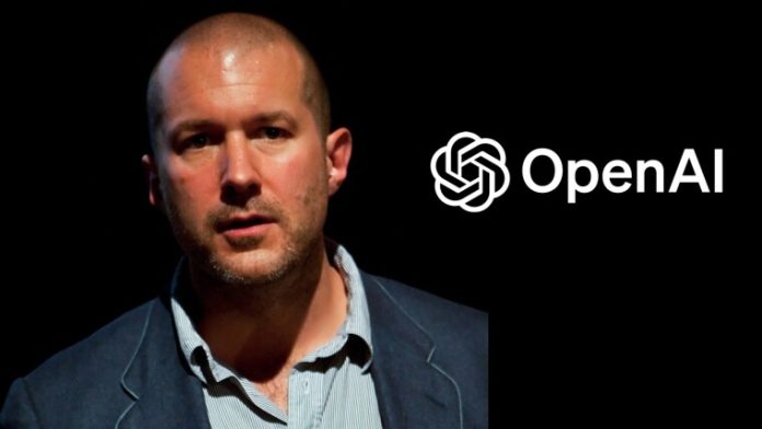 Jony Ive and OpenAIs logo