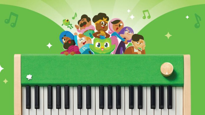 The Duolingo x Loog Piano