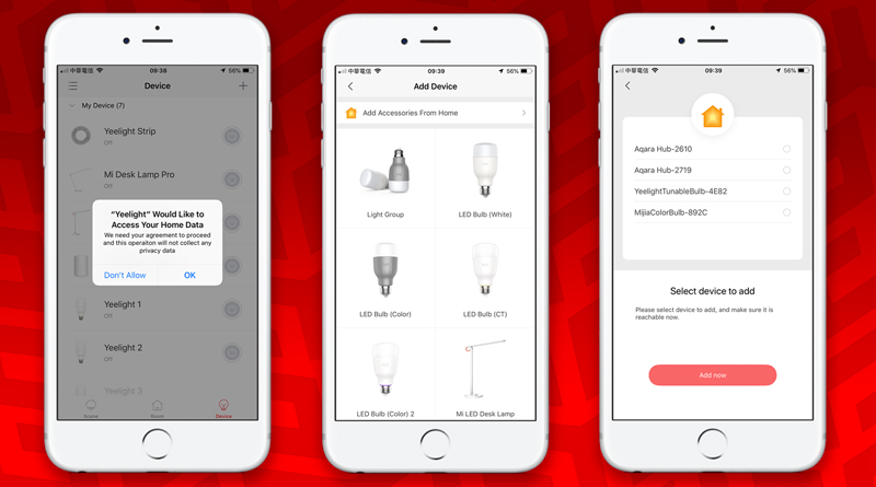 homekit yeelight