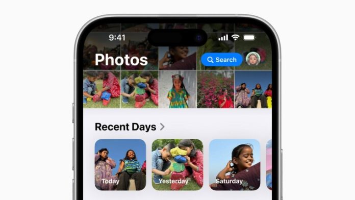 Apple iOS 18 Photos app