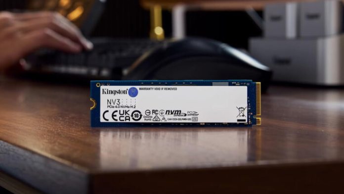 The Kingston NV3 SSD