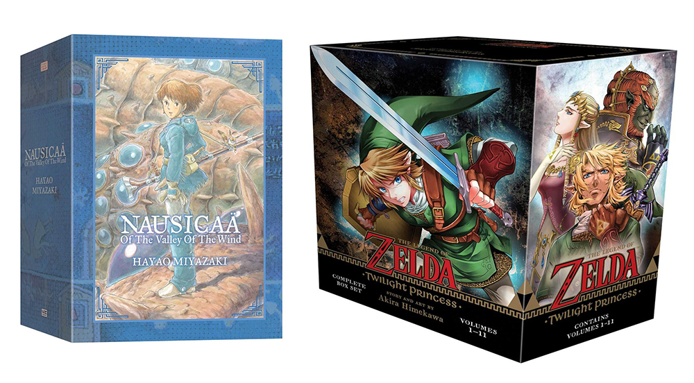 Nausicaa of the Valley of the Wind Box Set και The Legend of Zelda: Twilight Princess Complete Box Set