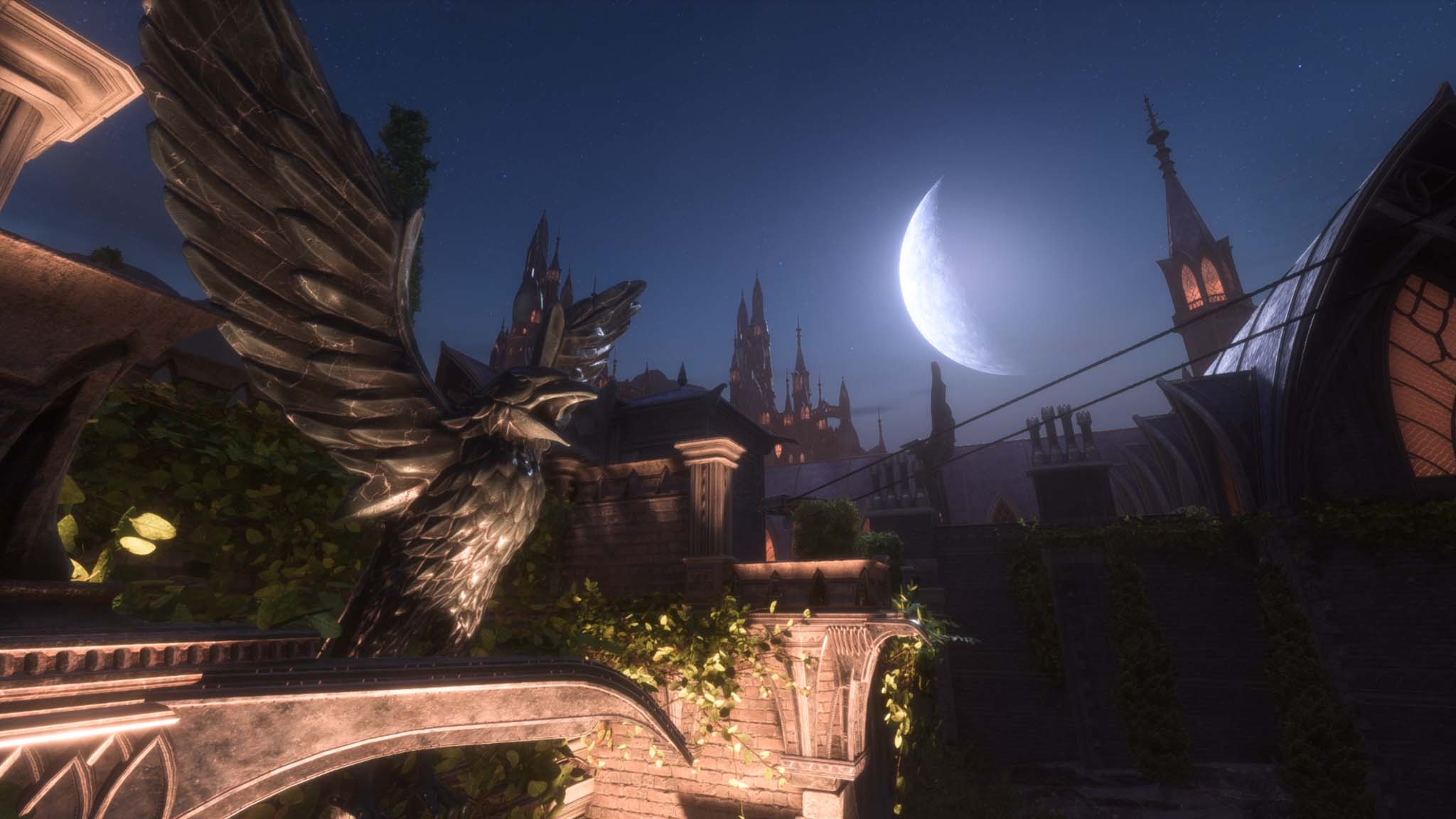 Dragon Age: The Veilguard preview — city moon.