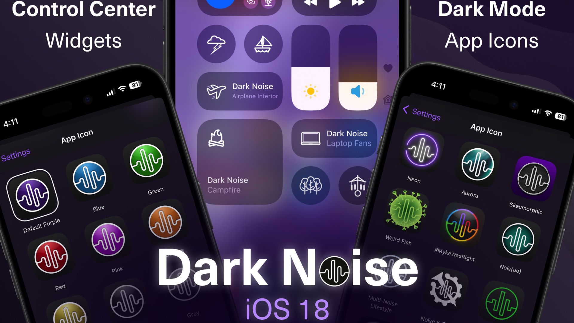 Dark Noise 3.3 in iOS 18