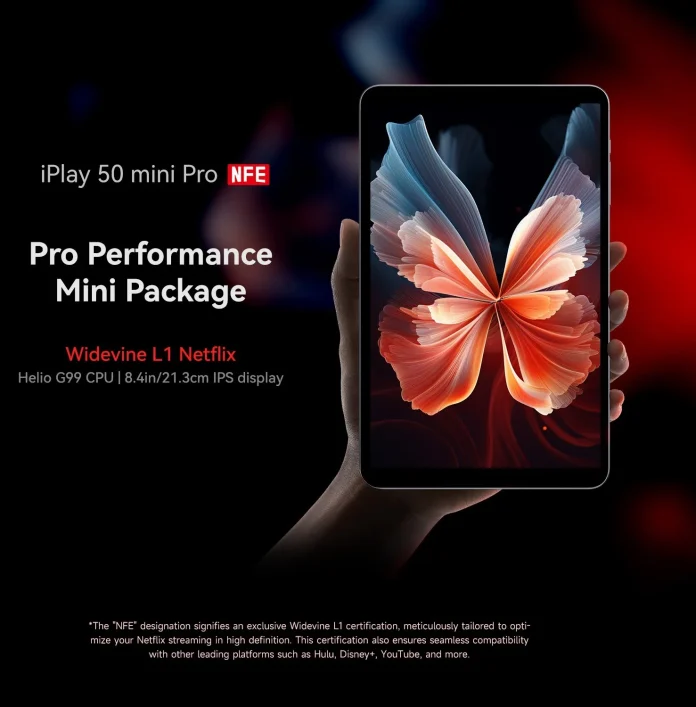 Alldocube iPlay 50 Mini Pro NFE : Netflix certification, ο εξαιρετικός Helio G99, 8GB ΡΑΜ και κεραία 4G, σε ένα ΤΡΟΜΕΡΟ Tablet 8.4