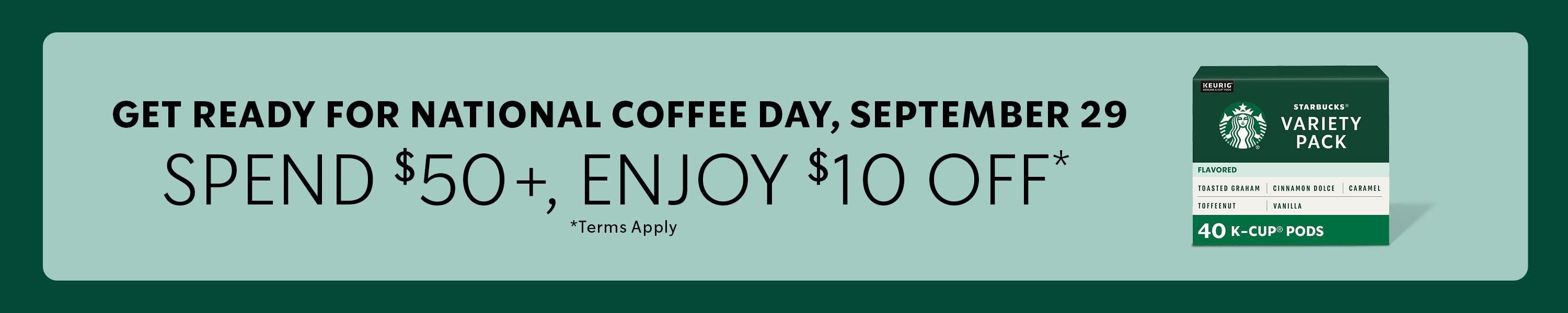 Starbucks coffee deal