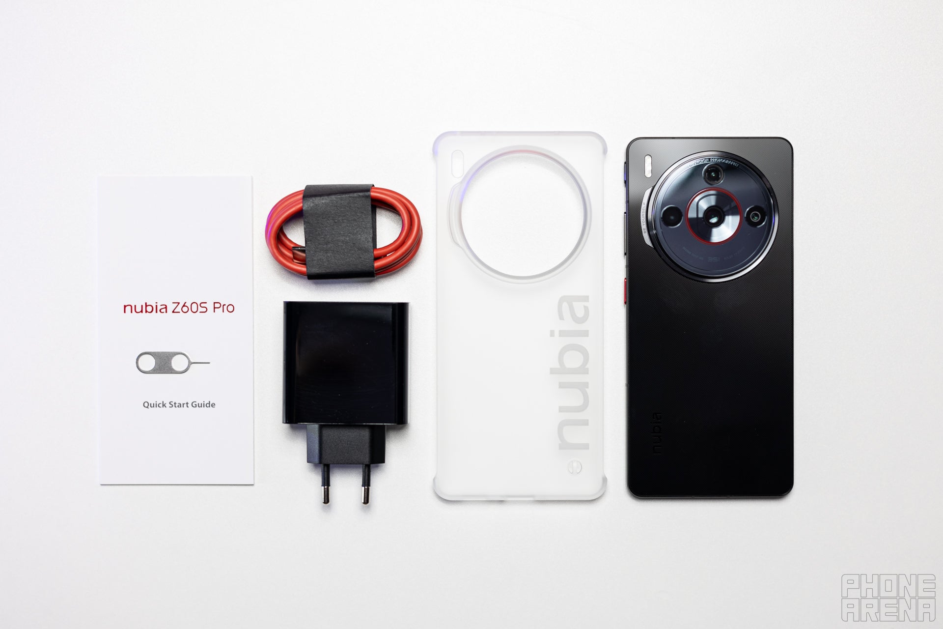 That's a decent retail box right there (Image credit PhoneArena) - Nubia Z60S Pro Review: How to make an affordable flagship