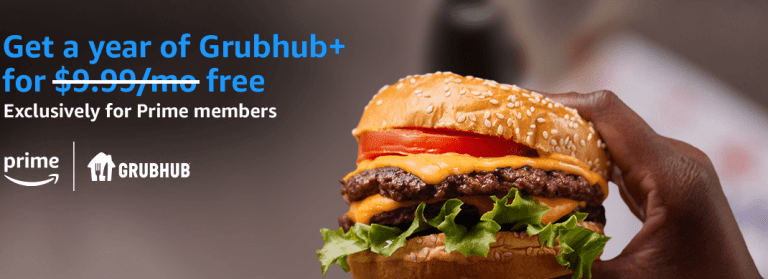 Amazon Grubhub Deal