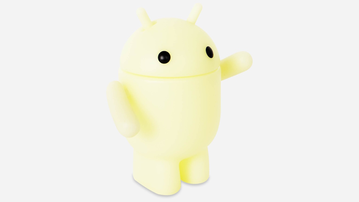 Το Google Android λάμπει στο σκοτεινό bugdroid 1