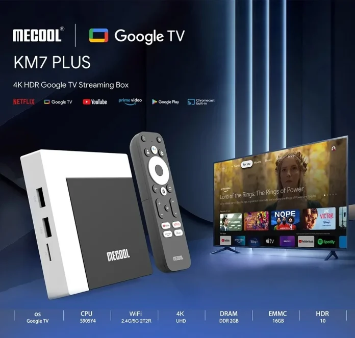 MECOOL KM7 Plus : Ένα εξαιρετικό Netflix/Google Certified TV Box, με τον Amlogic S905Y4 στα 54.1€!