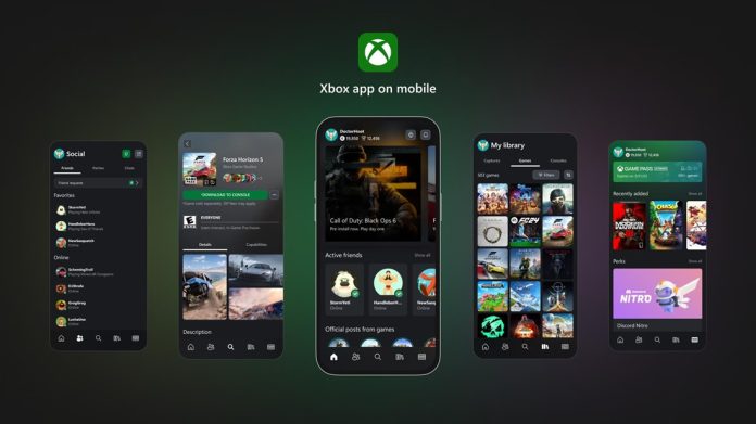 New Xbox App on Mobile with Game Pass Features