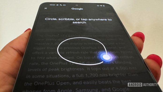 Circle to search Xiaomi vivo