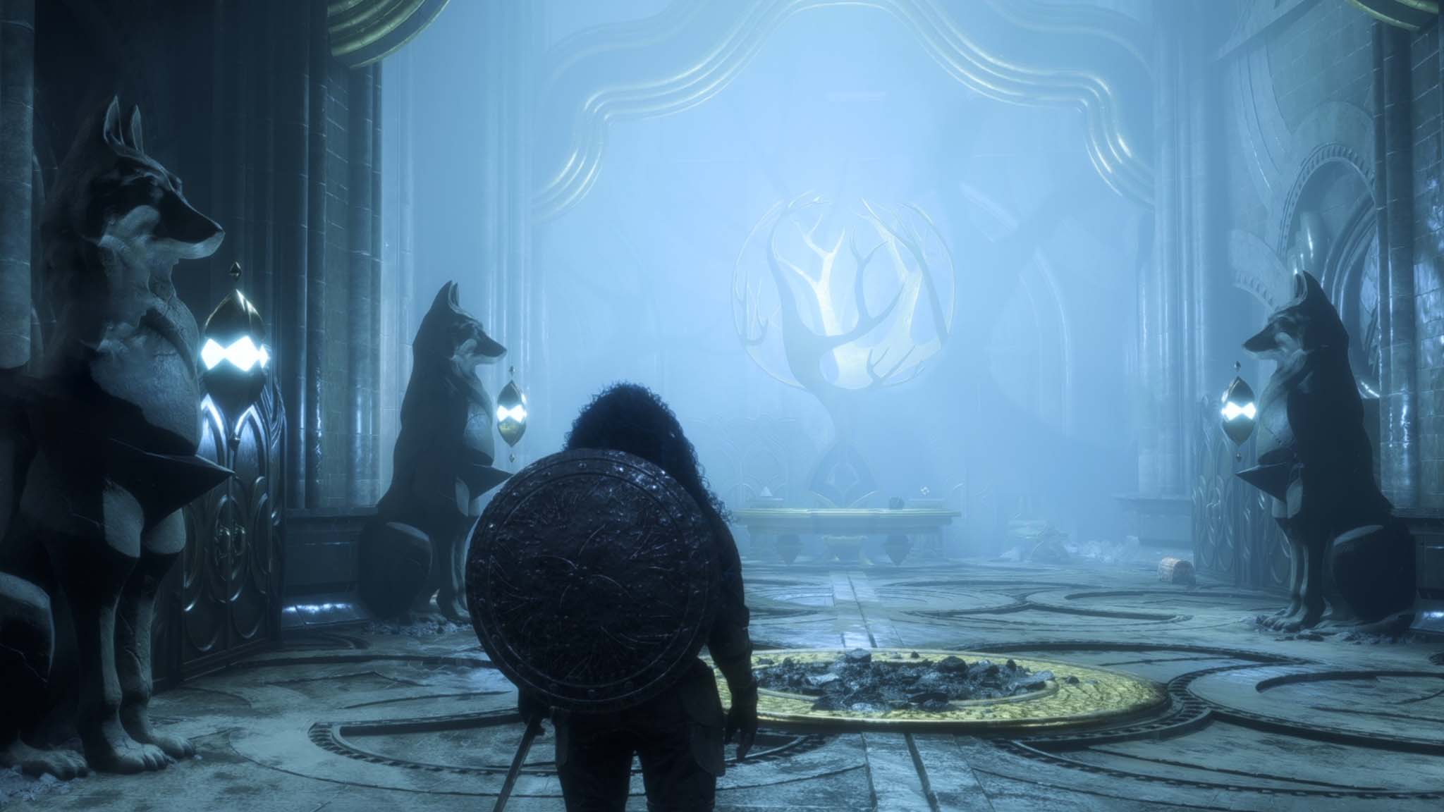 Dragon Age: The Veilguard preview — Mystical room. 