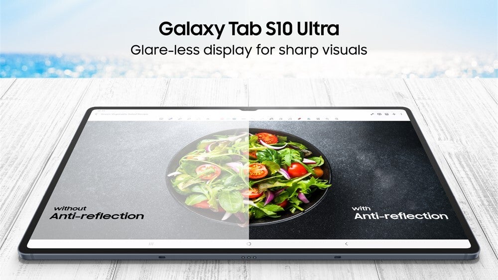 Αντιανακλαστική επίστρωση της σειράς Galaxy Tab S10