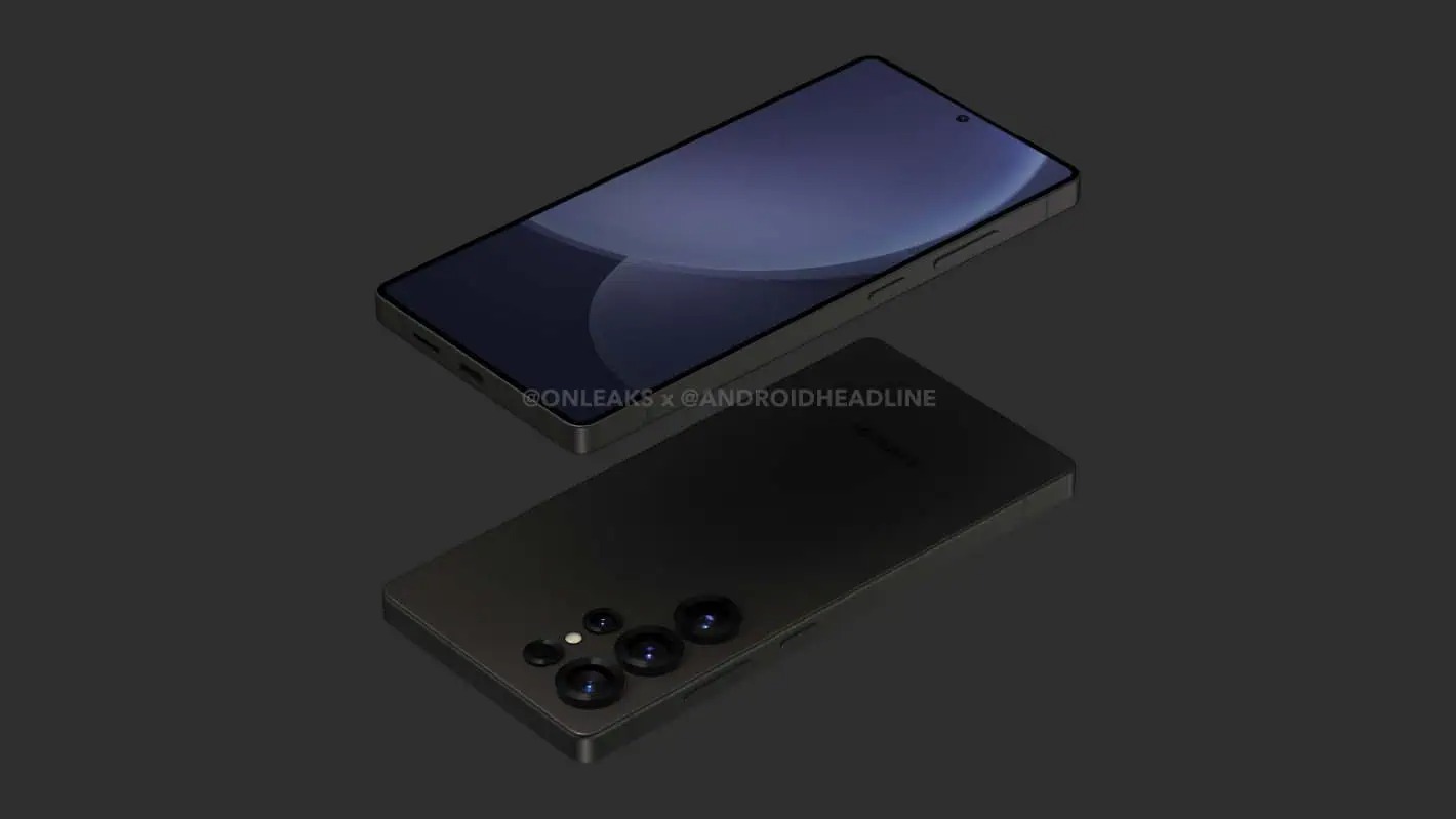 Render του Samsung Galaxy Ultra S25 από την OnLeaks