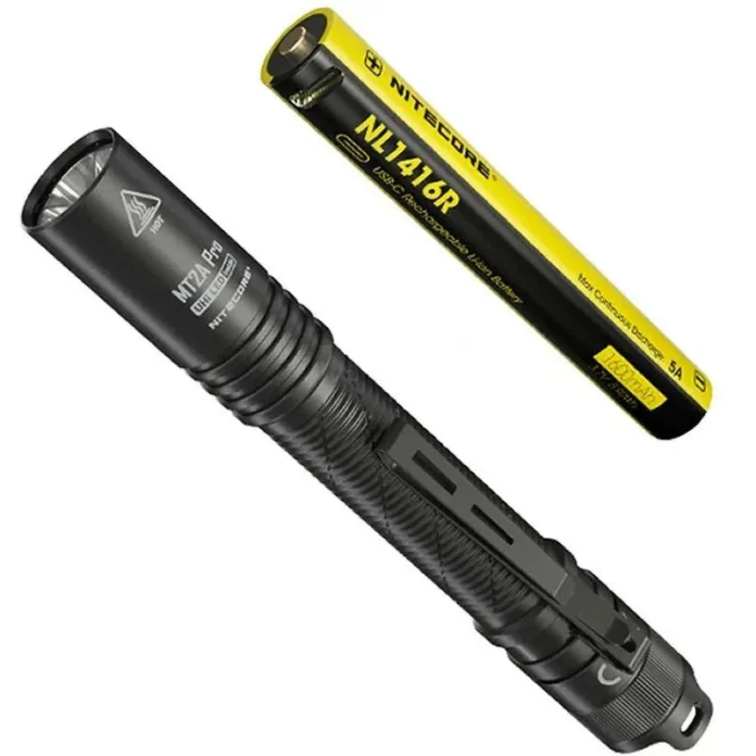 NITECORE MT2A Pro : Επαναφορτιζόμενος Pen φακός με IP68 Rating, 1000lumens φωτεινότητα και μπαταρία 1600mah στα 40.5€!