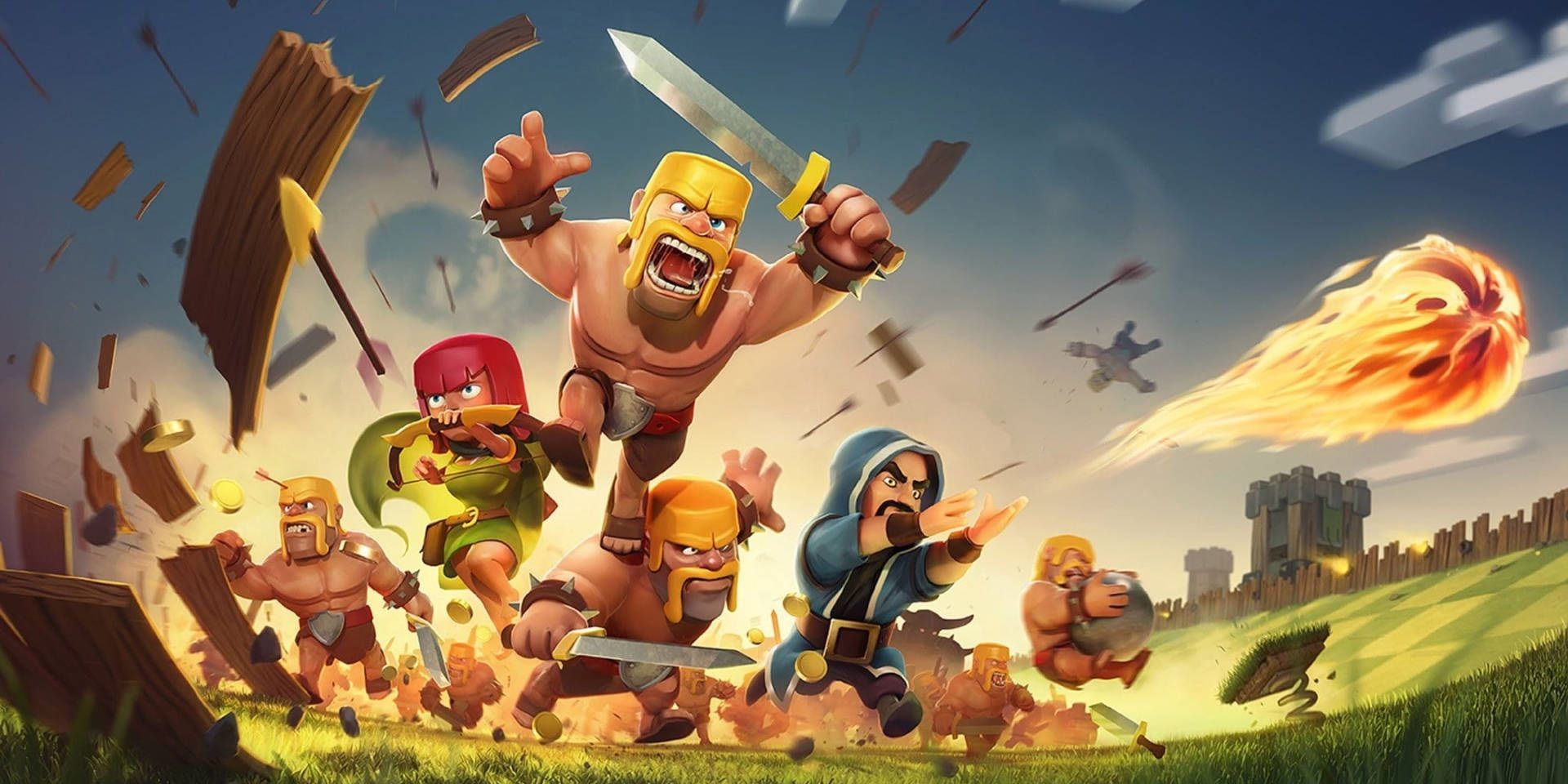 Το παιχνίδι Clash of Clans Mobile RTS