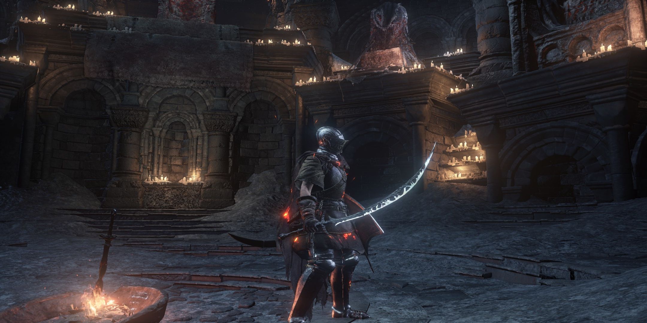 dark souls 3 pontiff knight curved sword