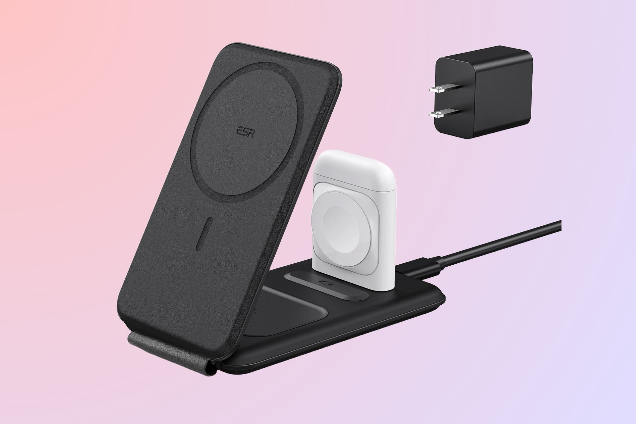 ESR 3-in-1 Travel Wireless Charging Set