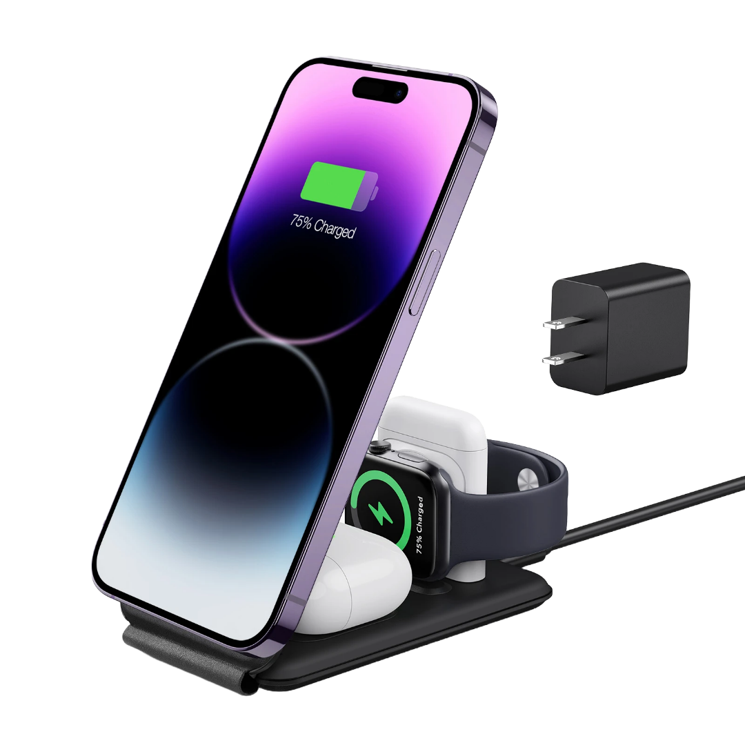 ESR 3-in-1 Travel Wireless Charging Set