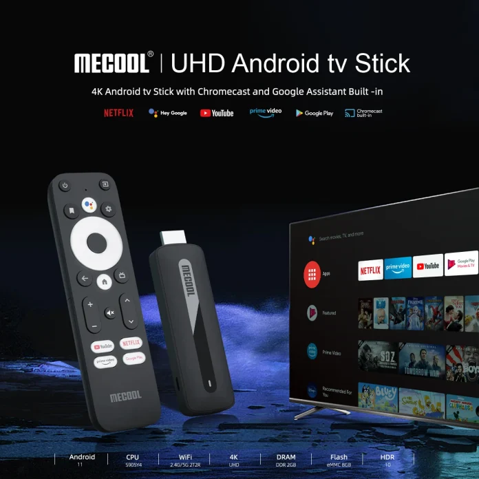 [#Ιστορικό_Χαμηλό] MECOOL KD3: Android TV Stick με 2GB RAM και τετραπύρηνο επεξεργαστή, για να κάνεις Smart την τηλεόραση με 46.7€!