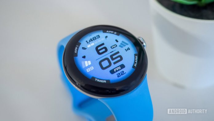 google pixel watch wear os watch face sport xr 2