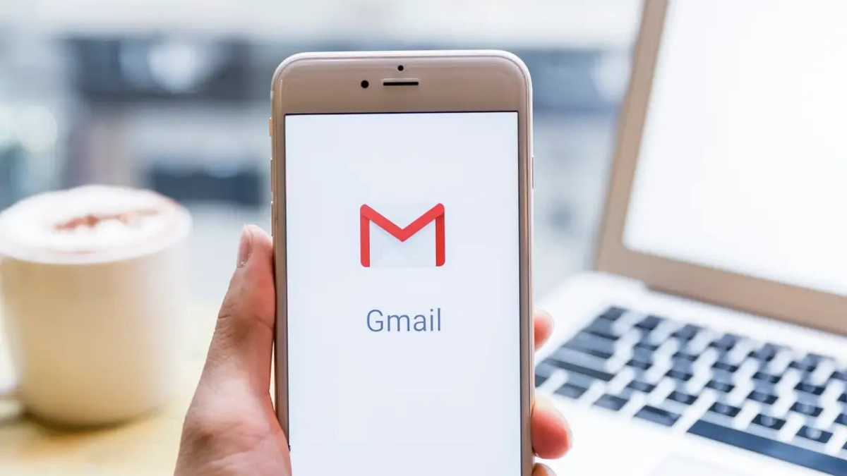 μπλε σημάδι επιλογής gmail