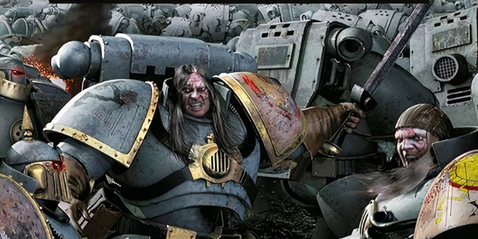 Warhammer 40k: 10 Best Black Library Books Heavily armored space marines