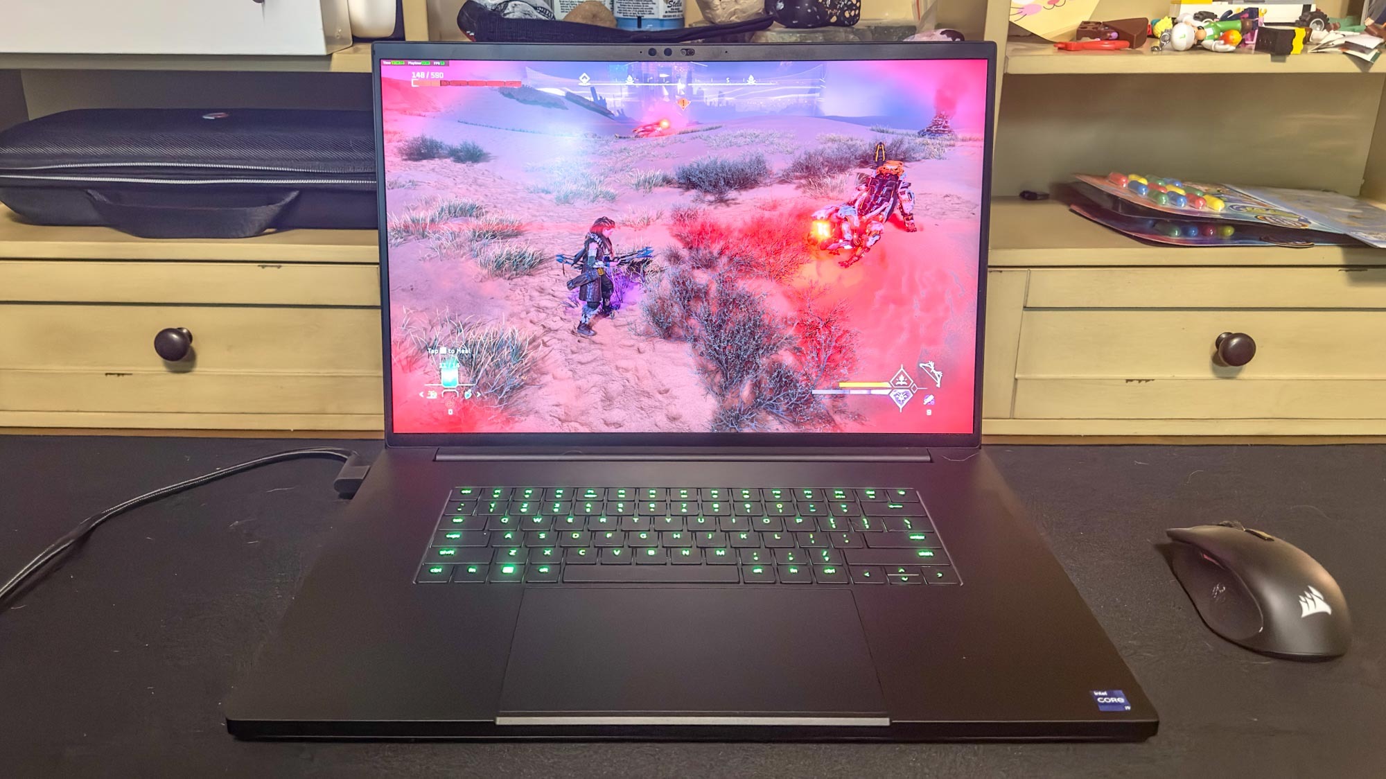 Το Razer Blade 18 τρέχει το Horizon από μπροστά