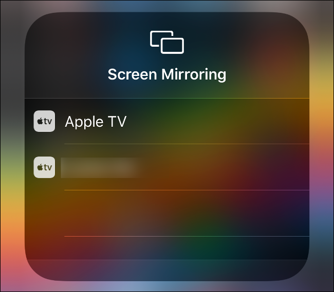 Ενεργοποιήστε το AirPlay Screen Mirroring.