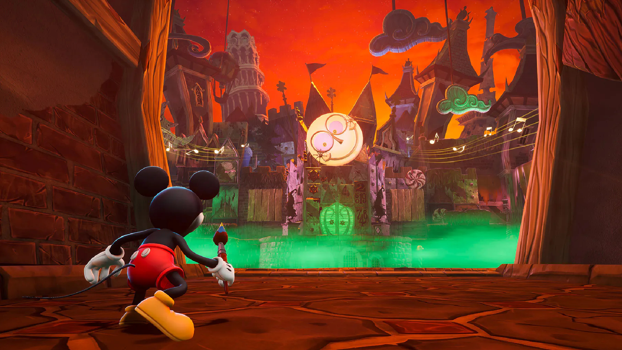 Στιγμιότυπο του παιχνιδιού Disney's Epic Mickey: Rebrushed σε υπολογιστή