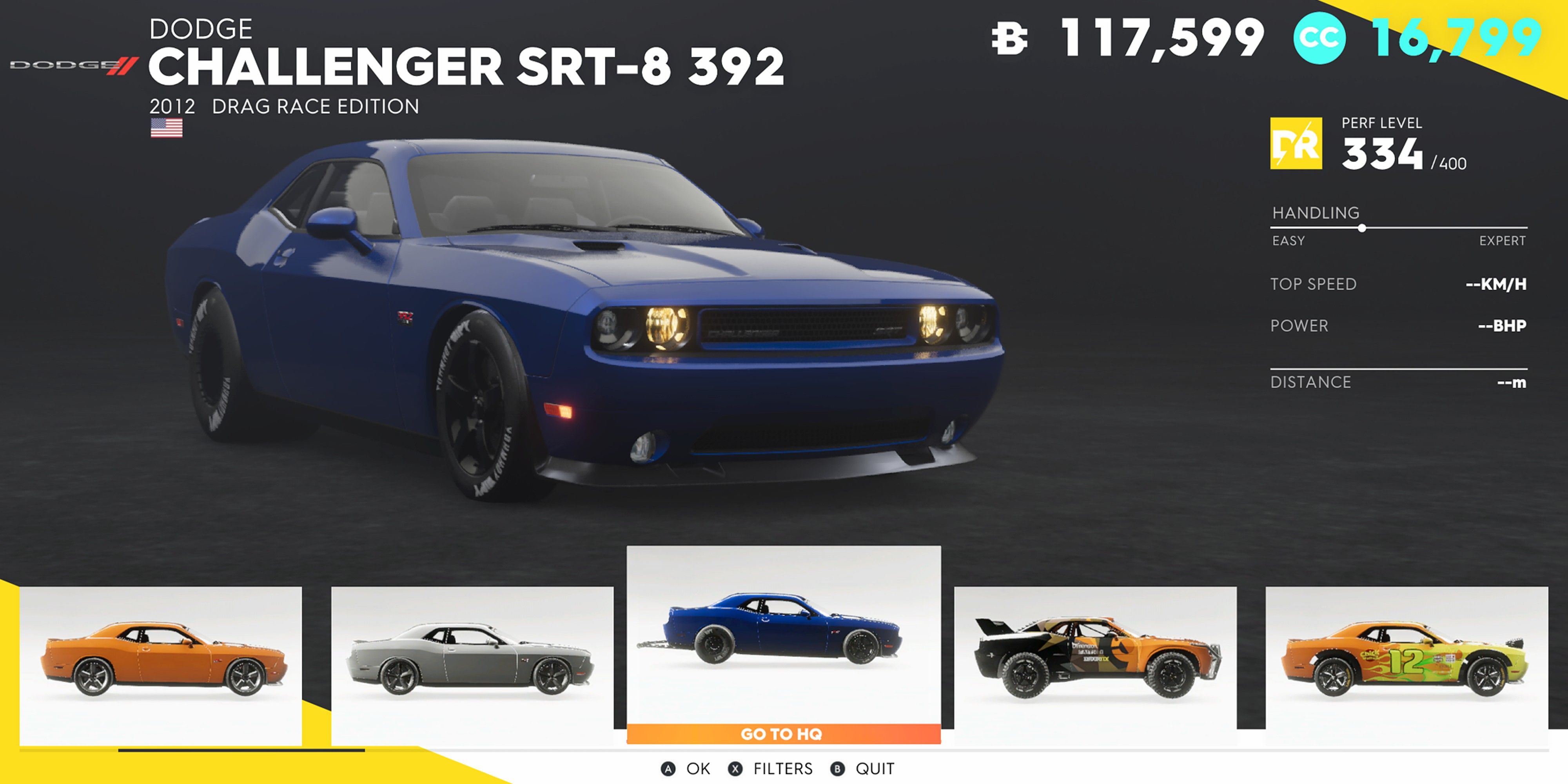 Το Crew 2 Dodge Challenger SRT-8 Drag