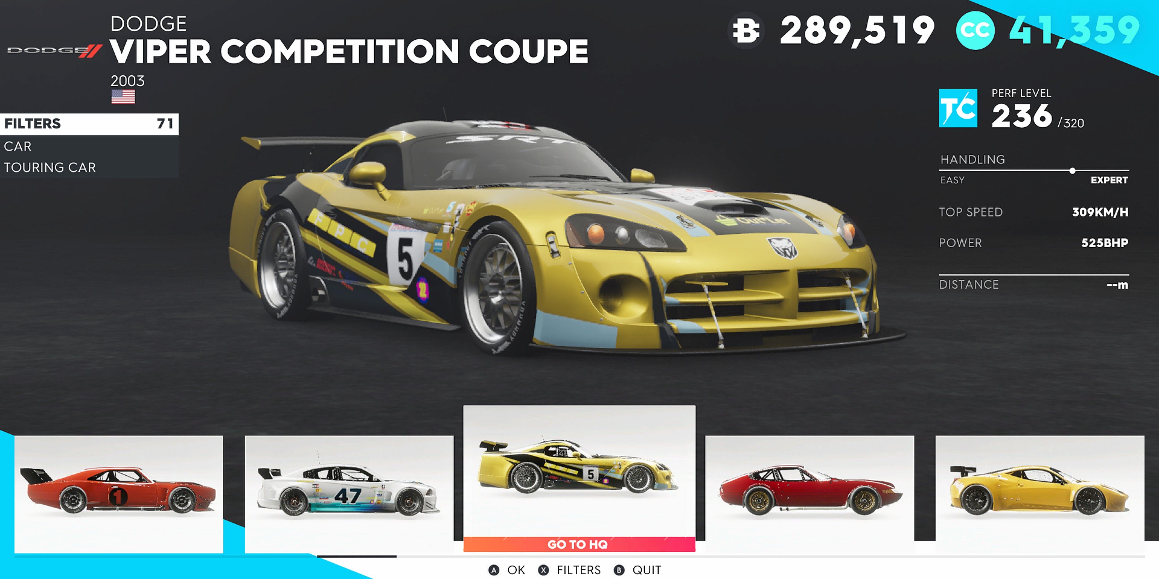 Το Crew 2 Dodge Viper Competition Coupe