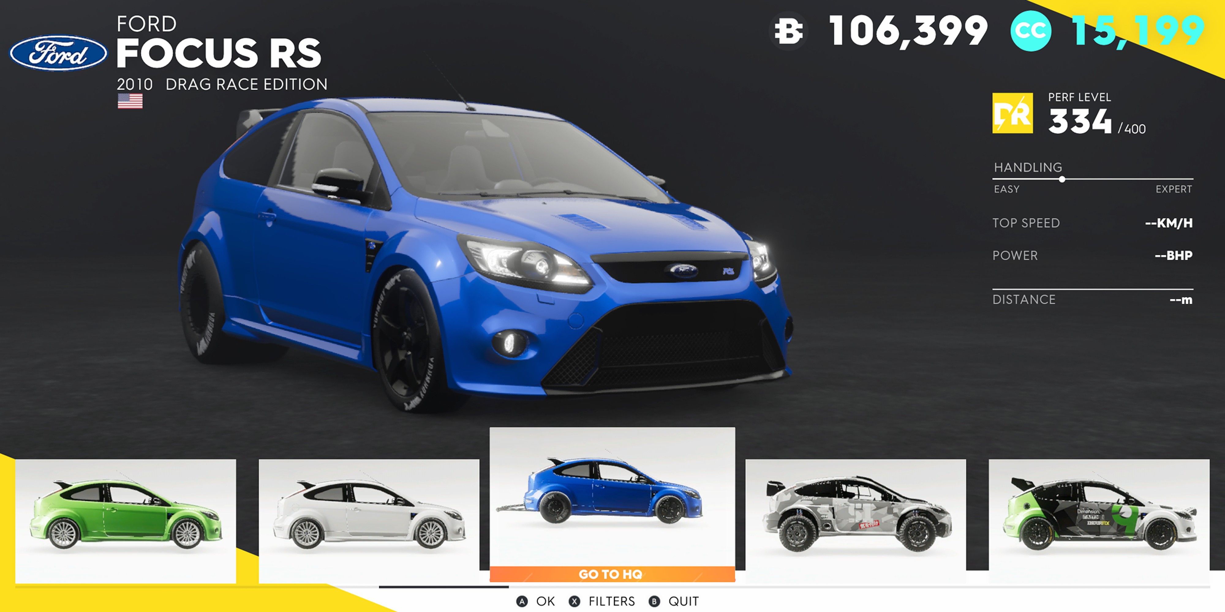 Το Crew 2 Ford Focus RS Drag