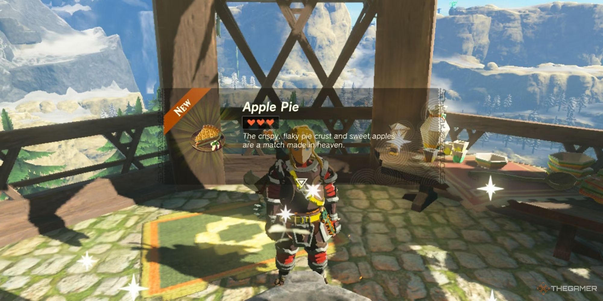 Link after cooking an Apple Pie