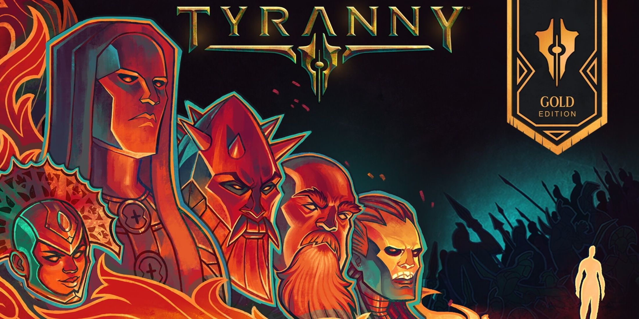 Tyranny Video Game επίσημο εξώφυλλο Gold Edition