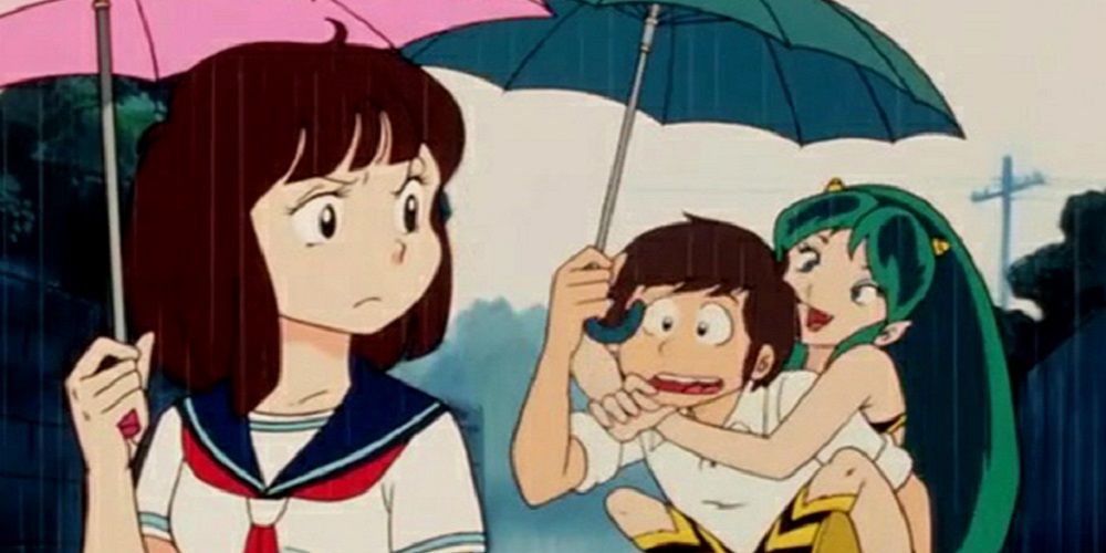 Ataru, Lum & Shinobu Together In Urusei Yatsura