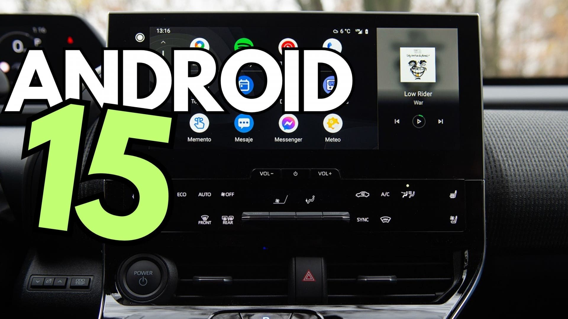 Android Automotive 15