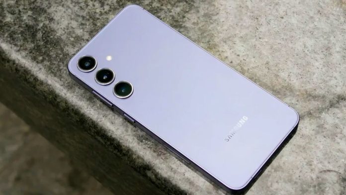 Samsung Galaxy S24 Plus back showing cameras 