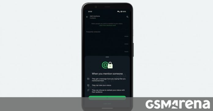 Το WhatsApp beta για Android λαμβάνει τη δυνατότητα αναφοράς της ενημέρωσης κατάστασης
